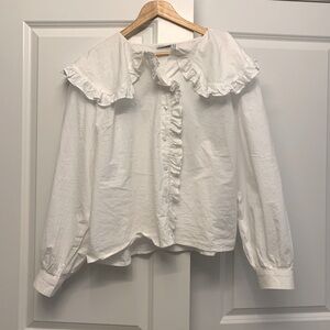 ASOS Statement Collar Blouse